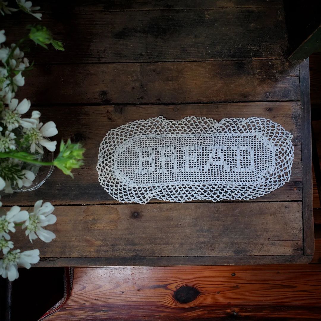 Hand Crochet Bread Doilies