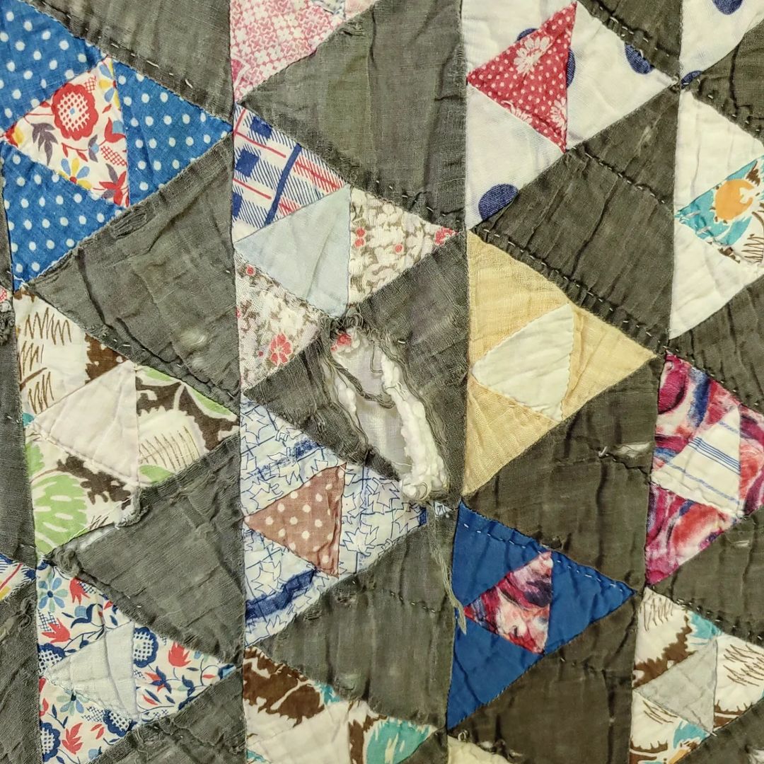 Gray Triangles Quilt
