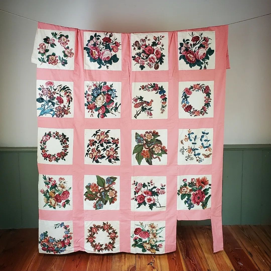 Broderie Perse Quilt Top