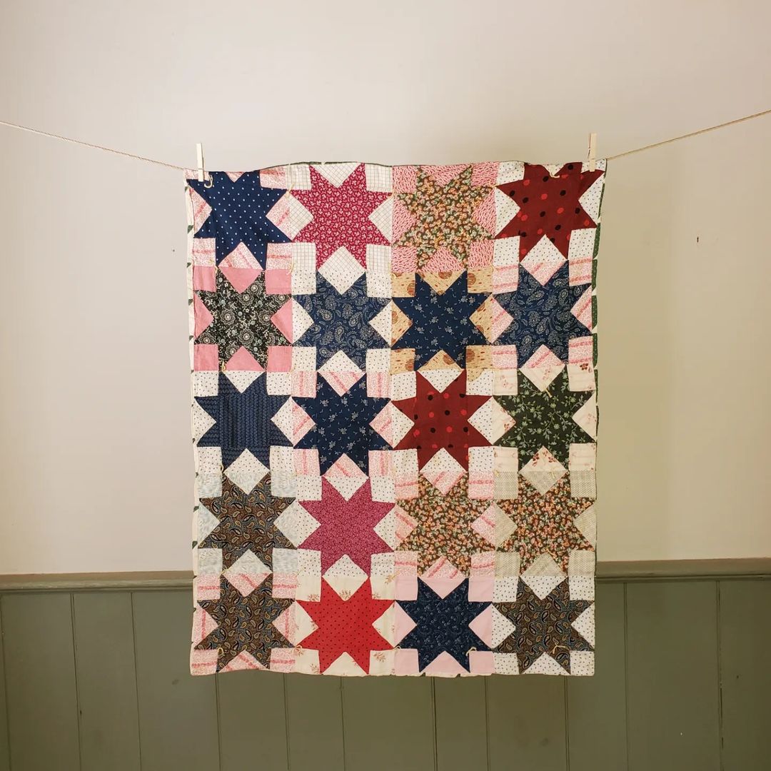 Evening Star Mini Quilt