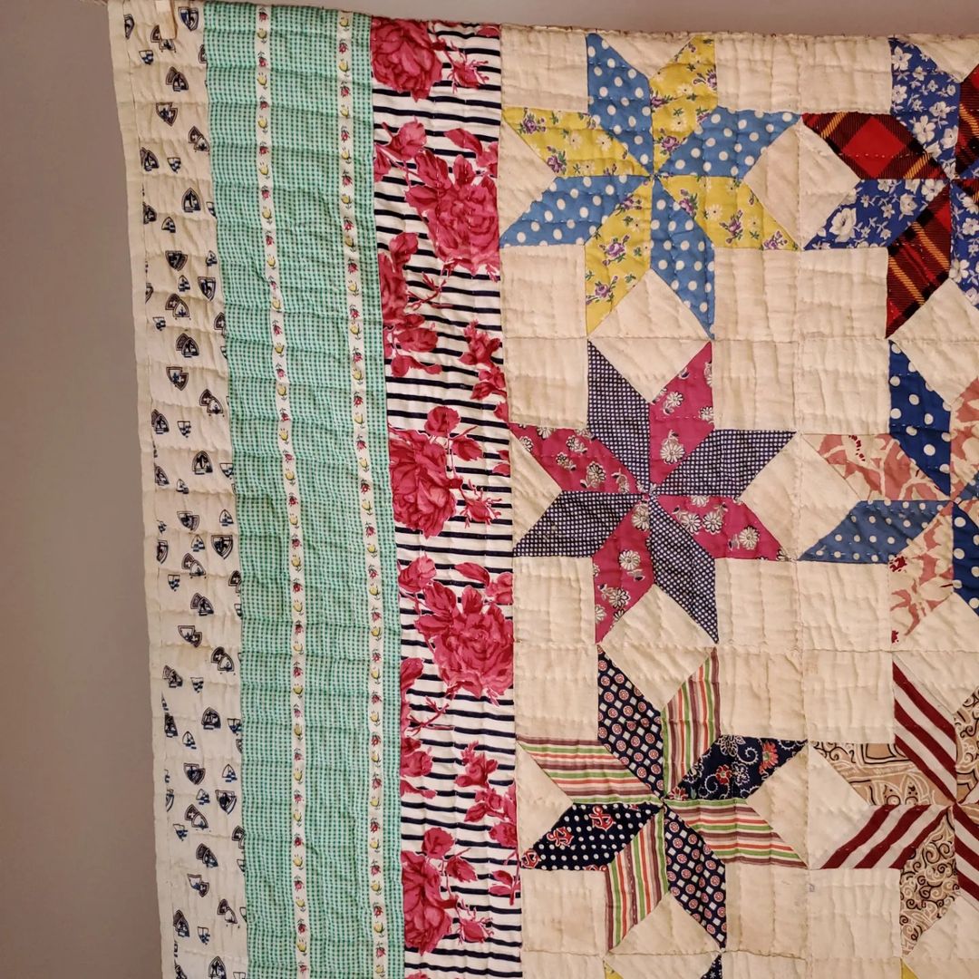 8 Point Star Sack Quilt