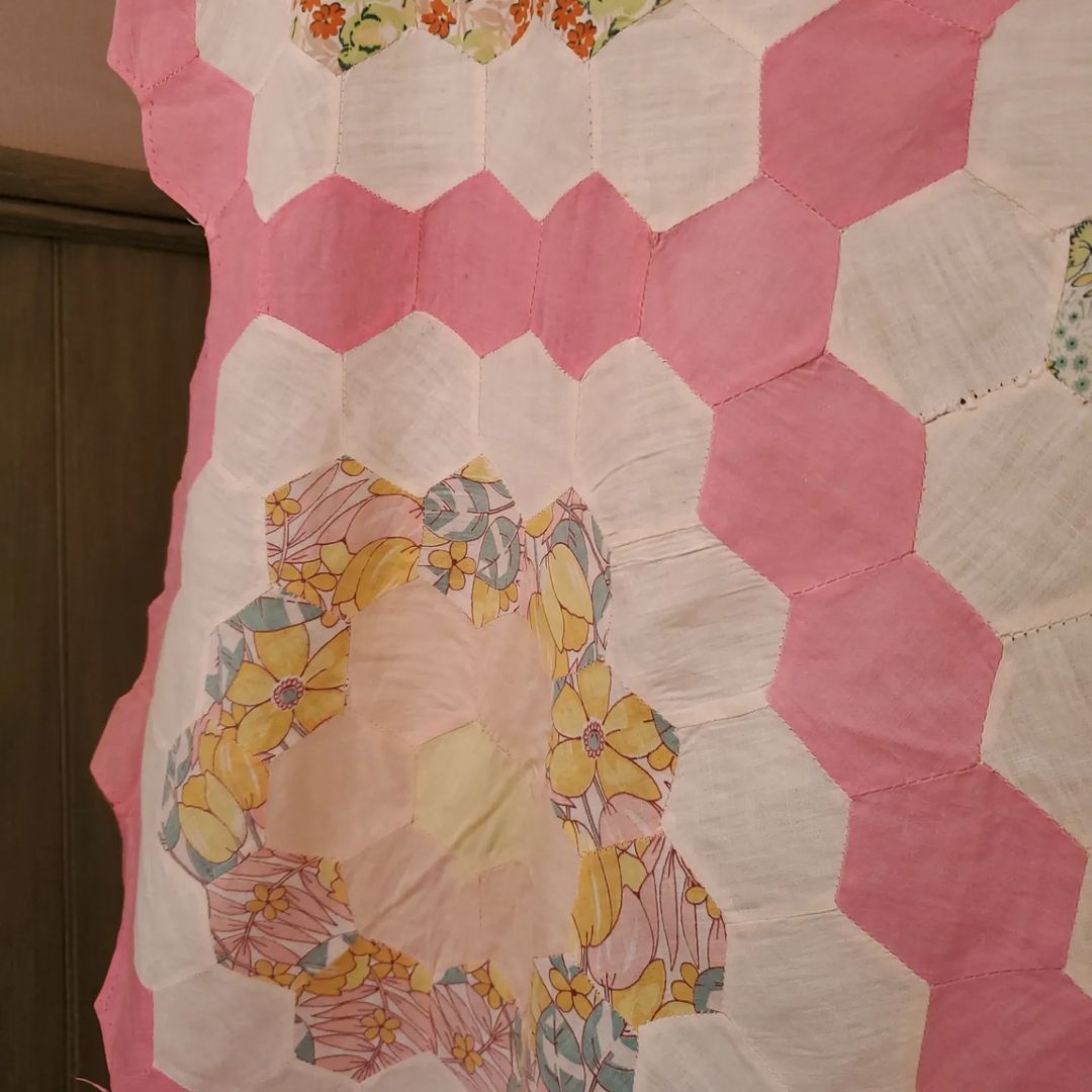 Hexagon Quilt Top