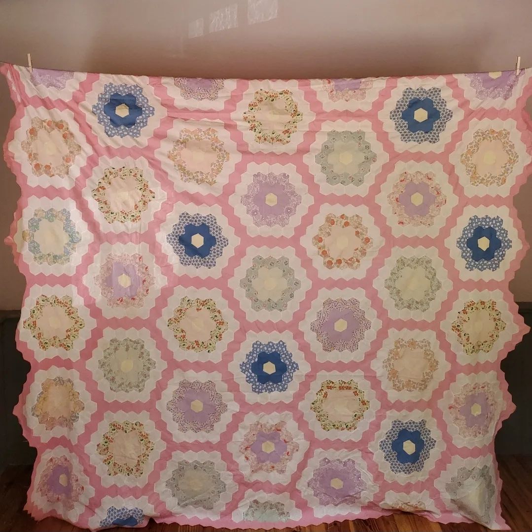 Hexagon Quilt Top