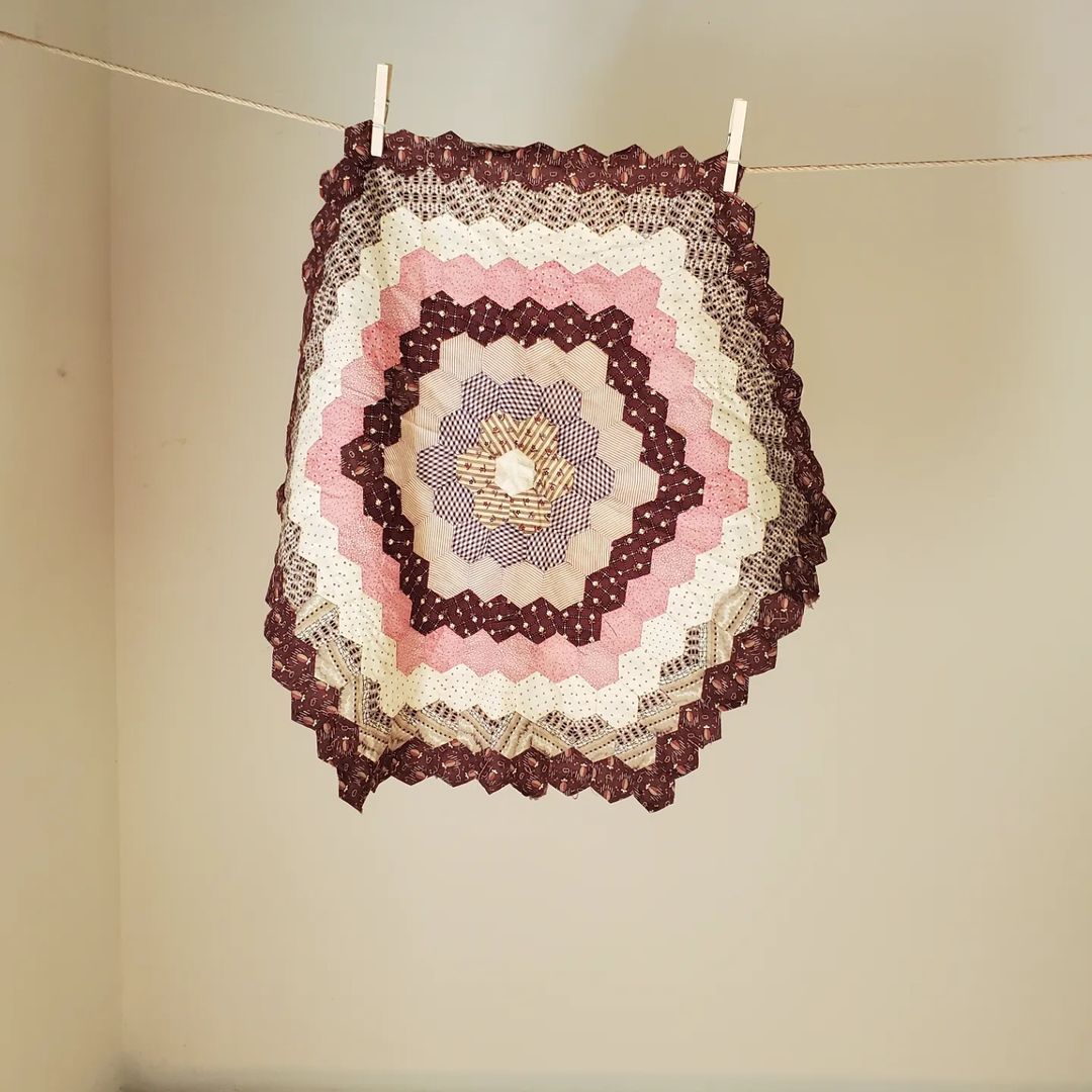 Paper-Pieced Hexi Quilt Block