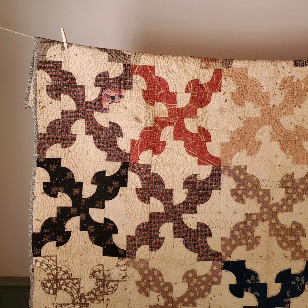 Drunkards Path Quilt