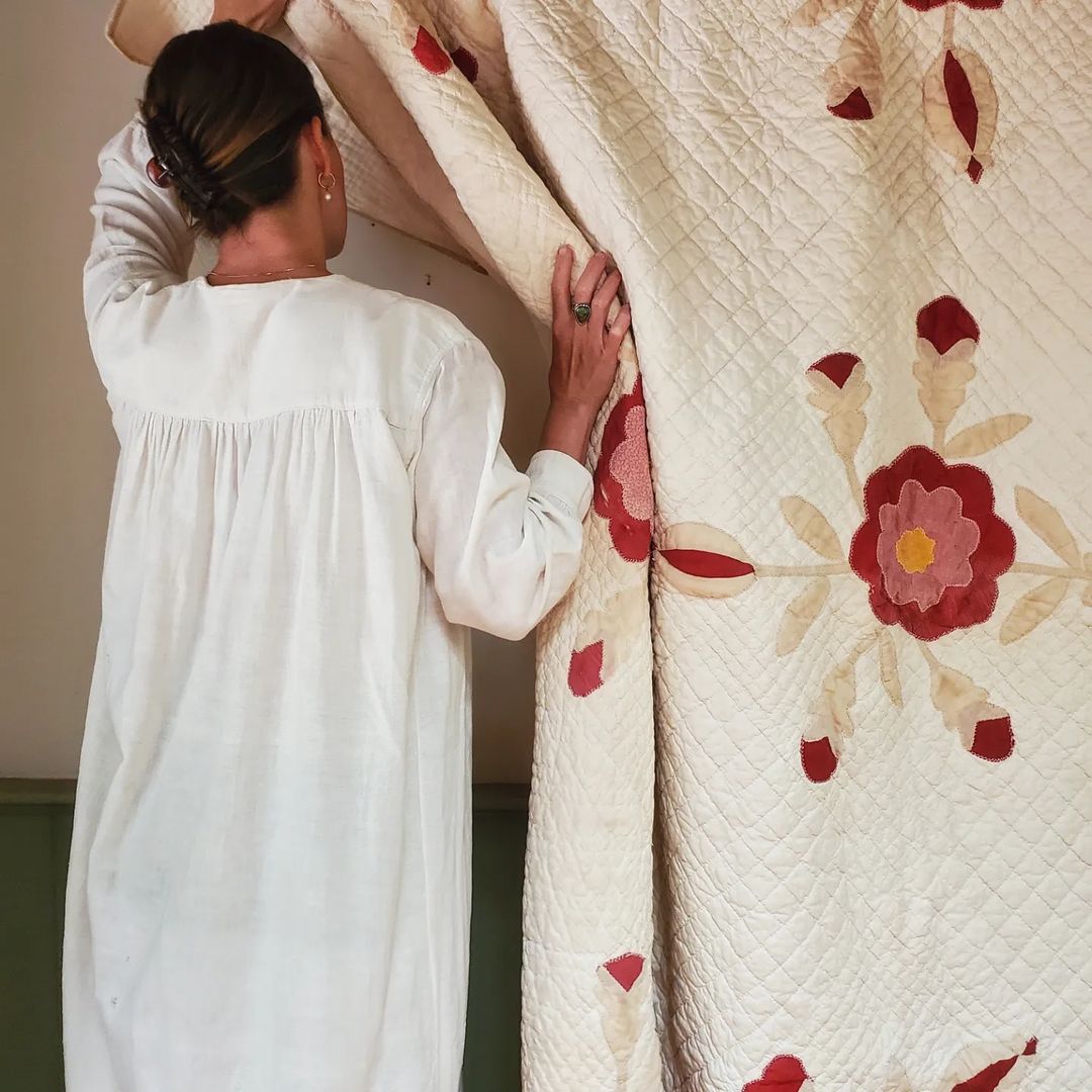 Rose Applique Quilt 2