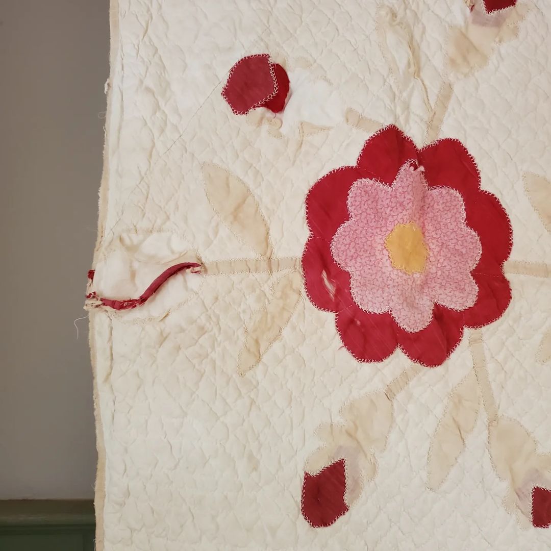 Rose Applique Quilt 3