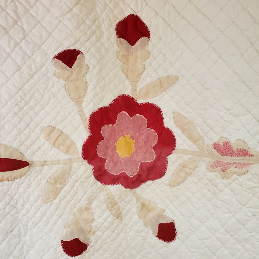 Rose Applique Quilt 3