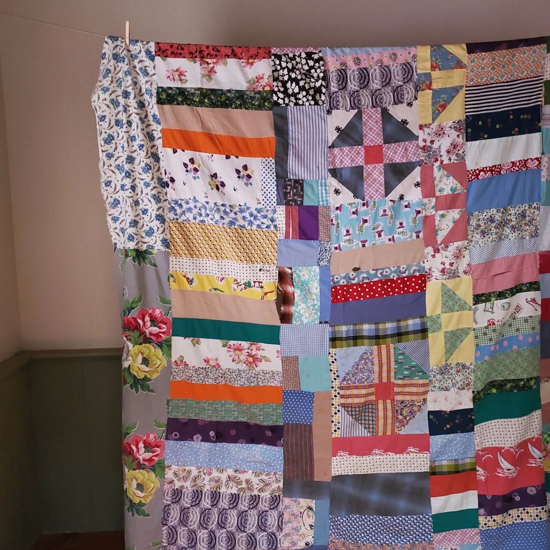 Scrappy Quilt Top