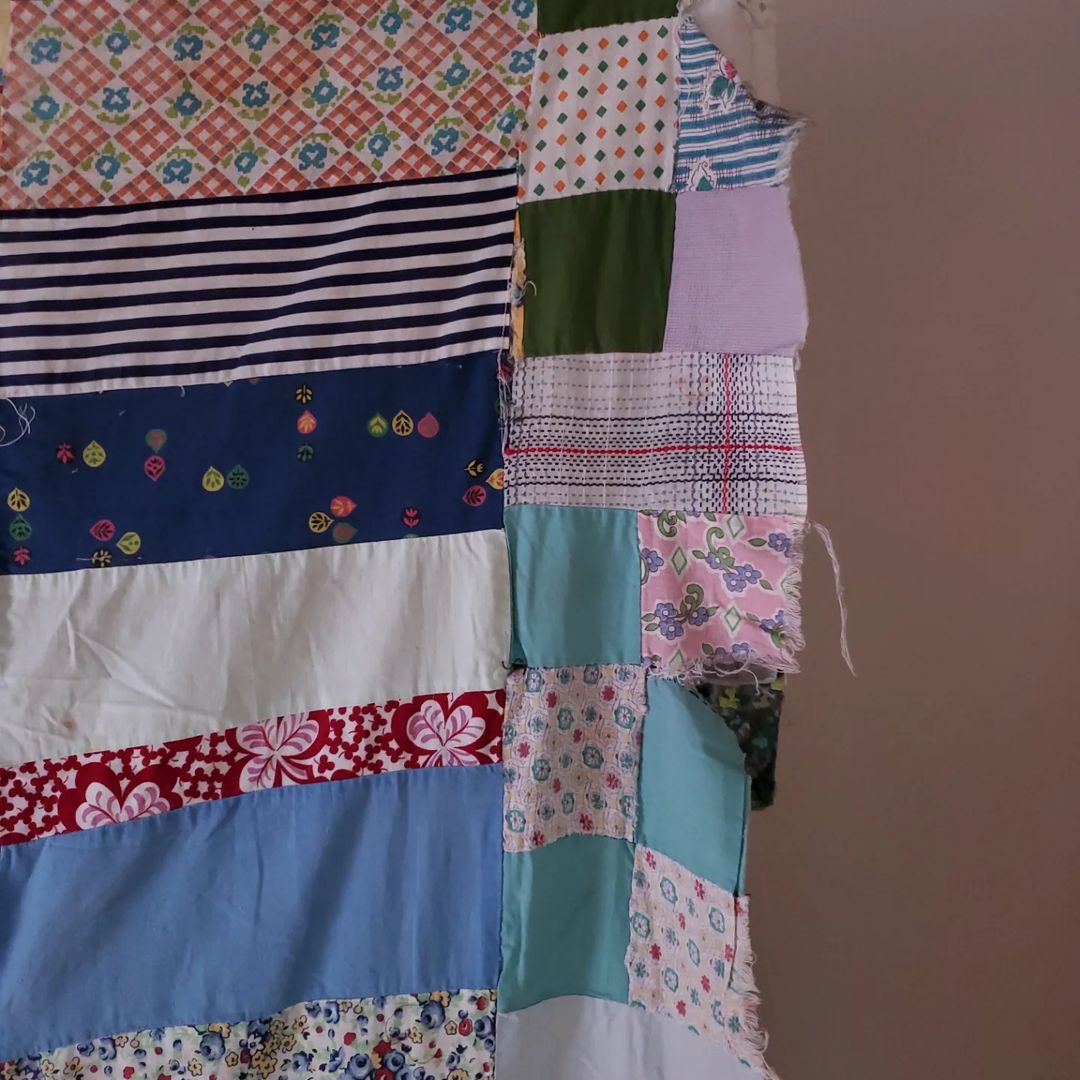 Scrappy Quilt Top