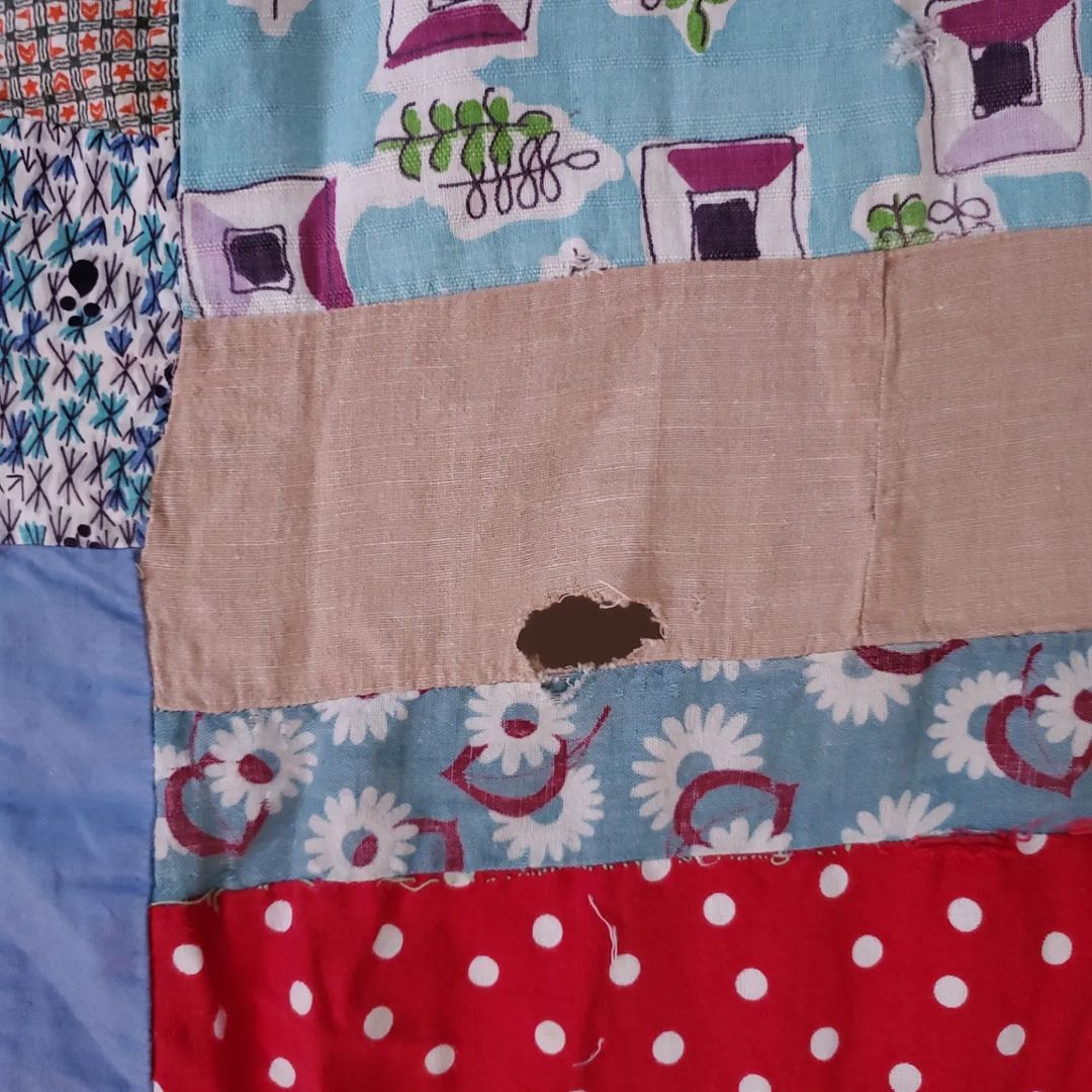 Scrappy Quilt Top
