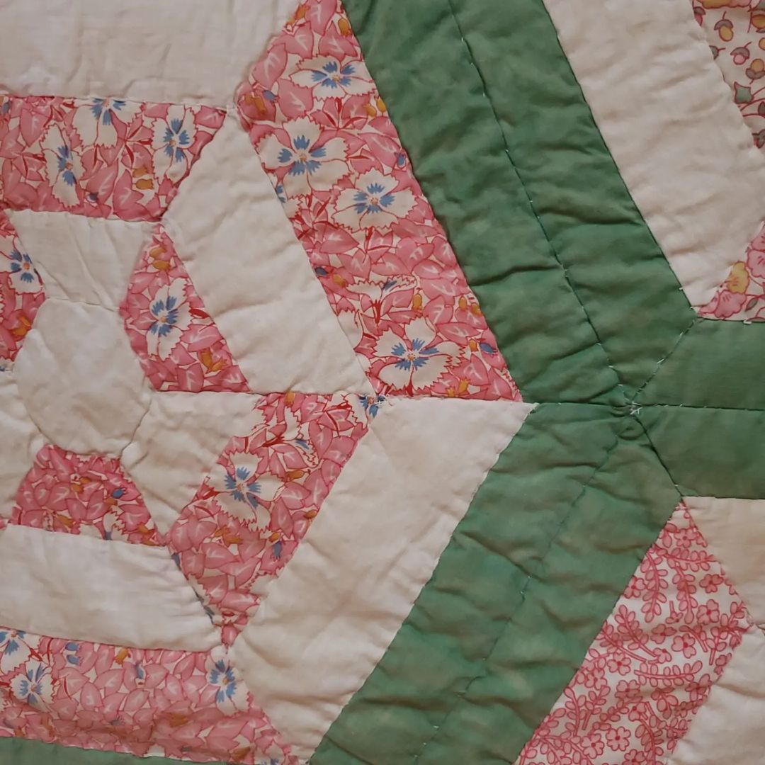 Green Path Mini Quilt
