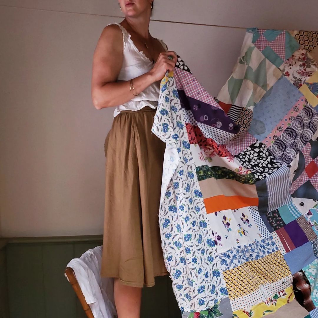 Scrappy Quilt Top