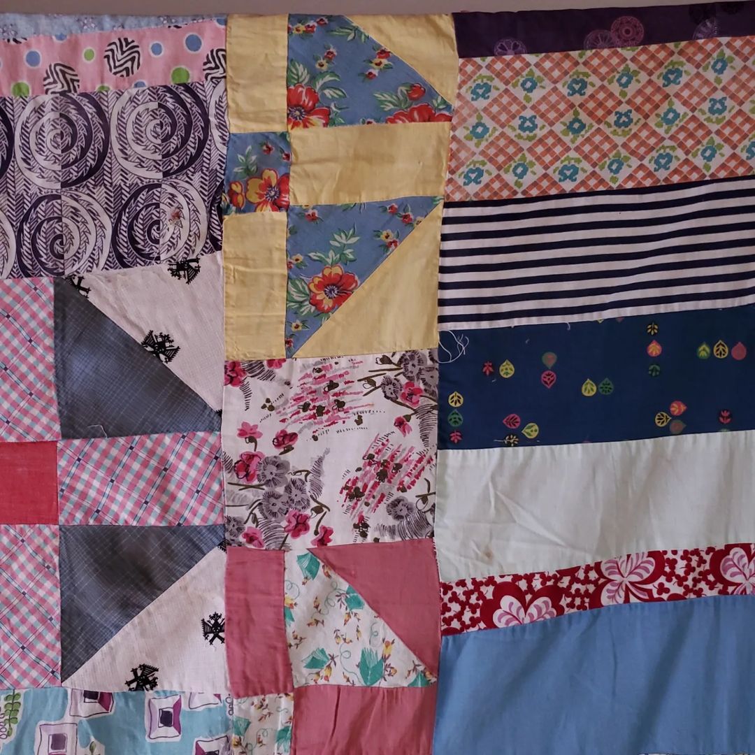 Scrappy Quilt Top