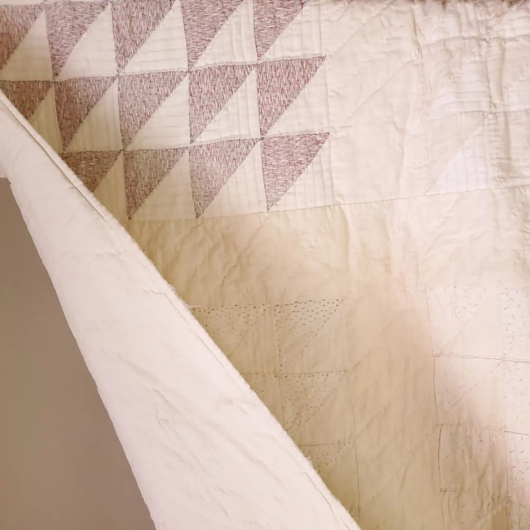 Pale Tones Mosaic Quilt