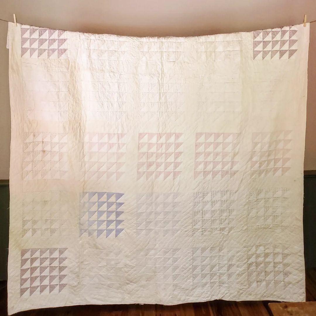 Pale Tones Mosaic Quilt