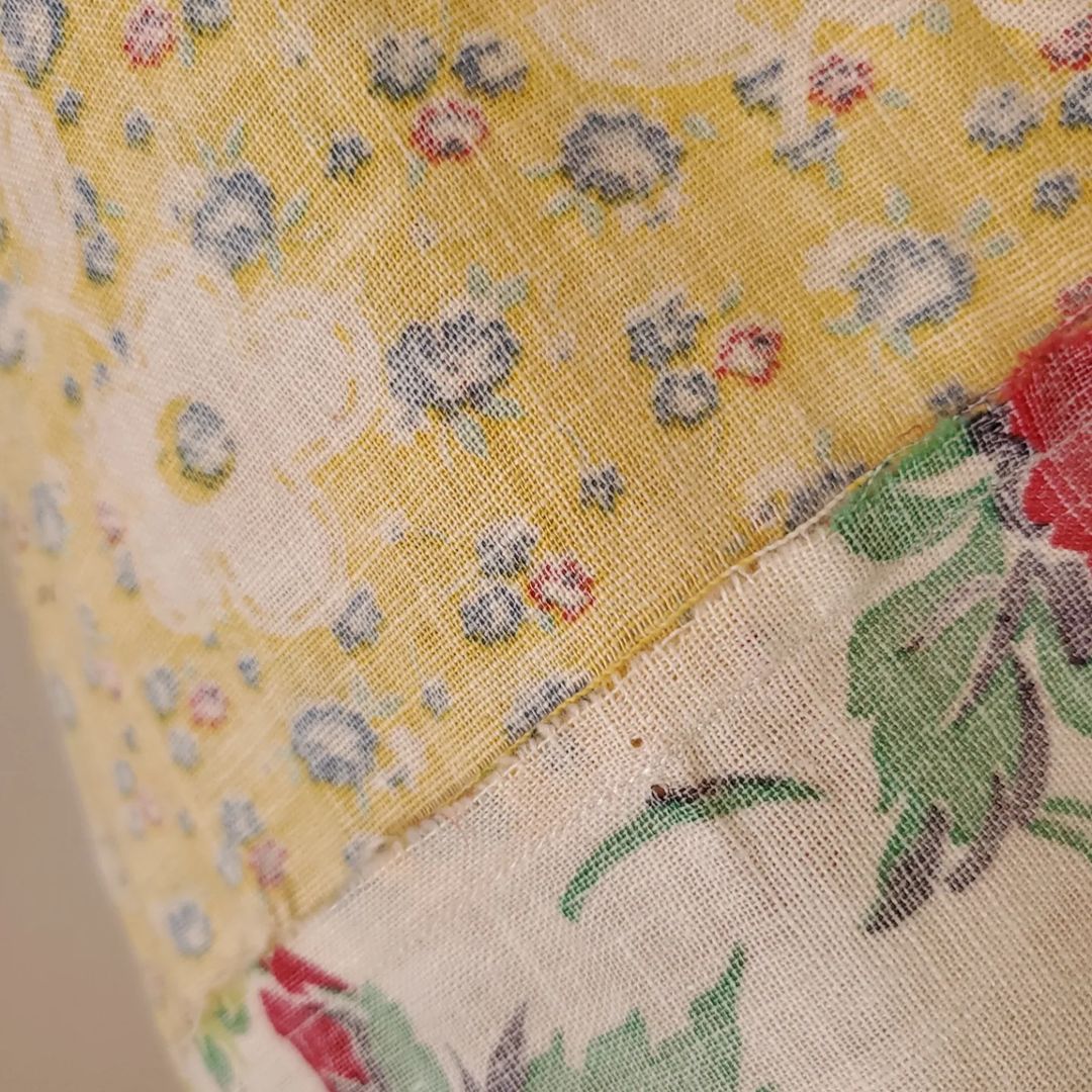 Feed Sack Quilt Top