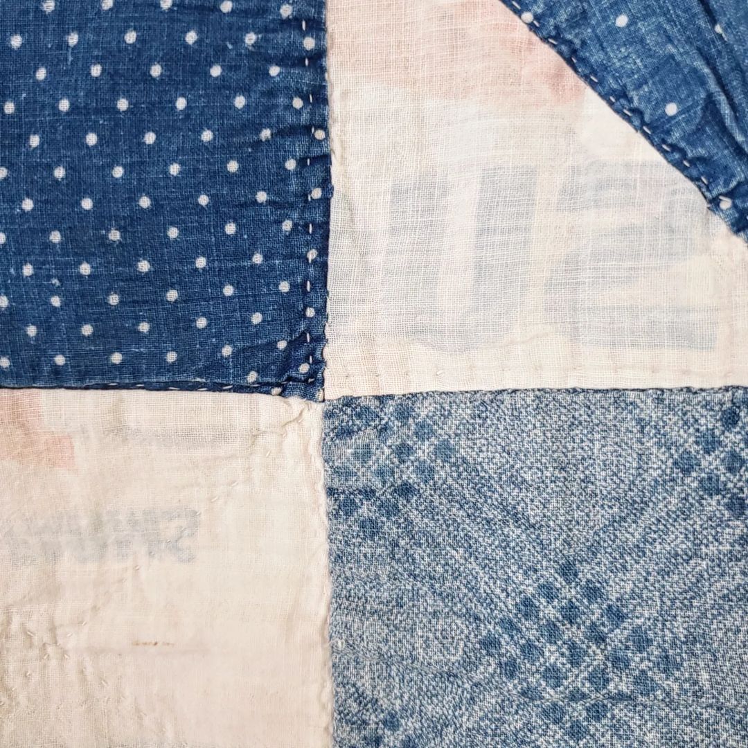 Indigo Shoo Fly Quilt