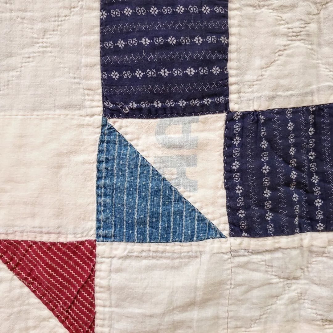 Indigo Shoo Fly Quilt