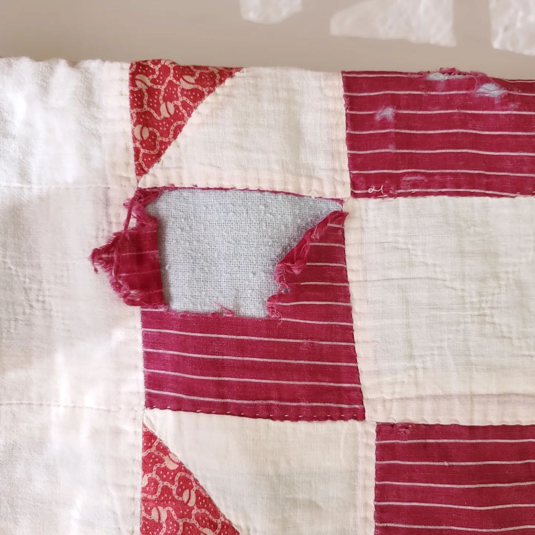 Indigo Shoo Fly Quilt