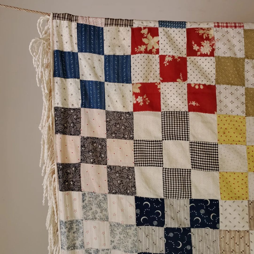 Little Fringed Quilt Top