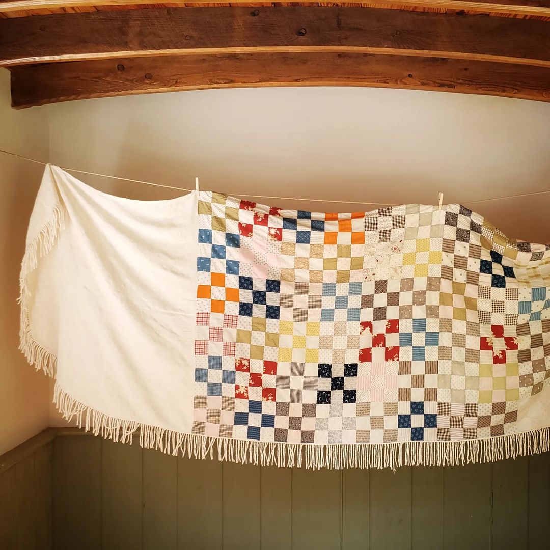 Little Fringed Quilt Top