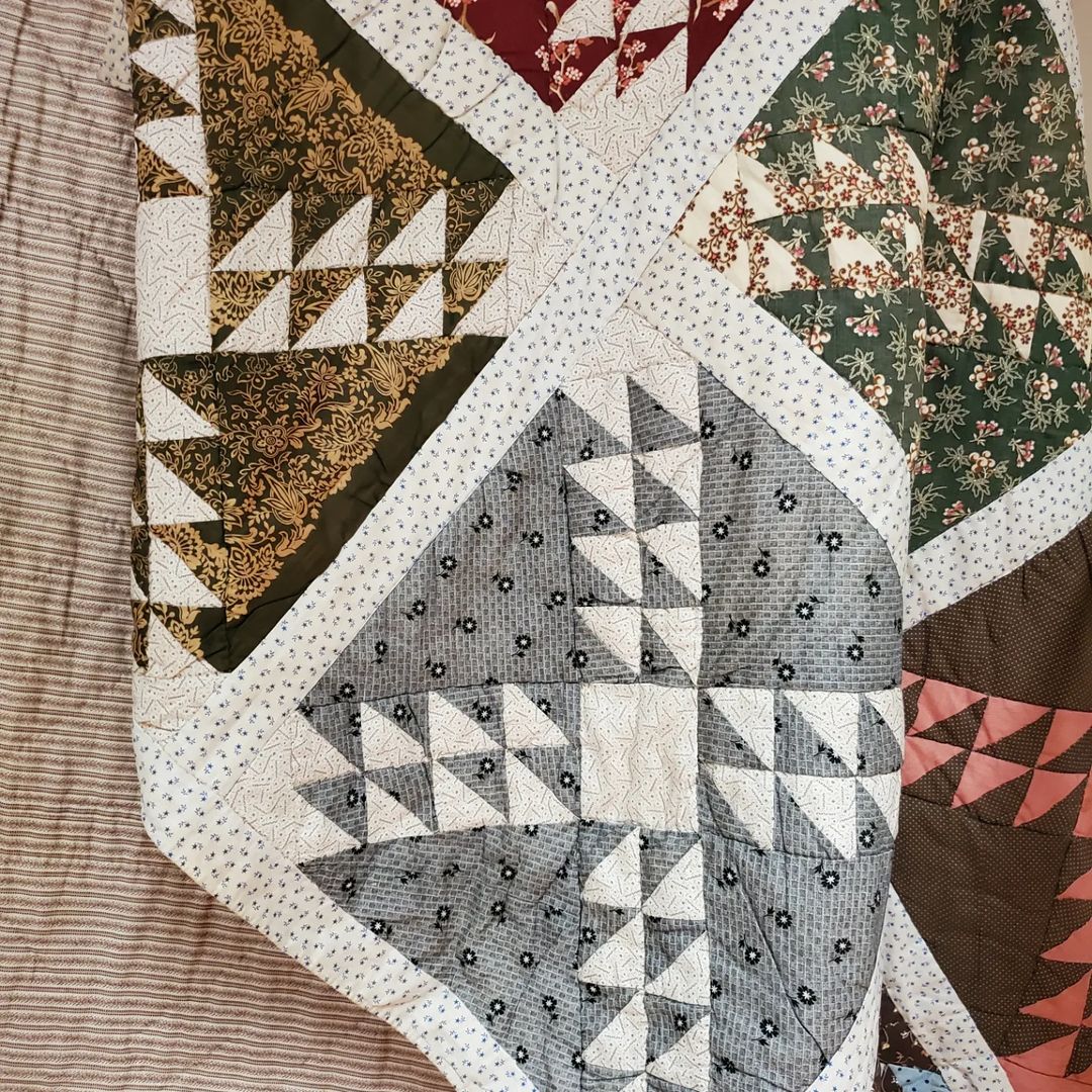 "Take your breath away" Antique Quilt