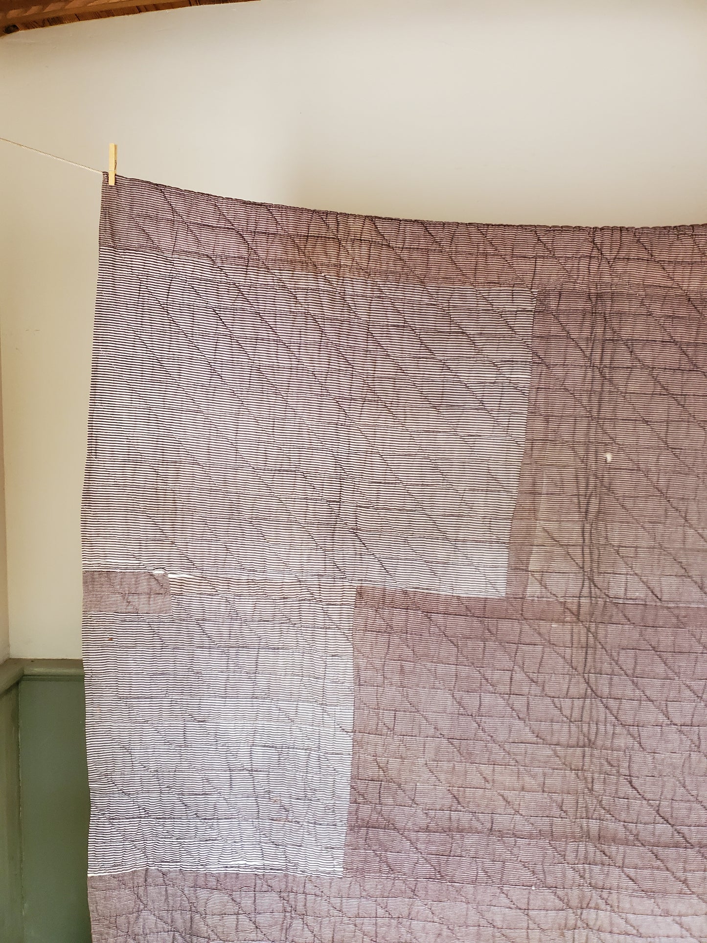 19th Century Nine Patch Antique Quilt