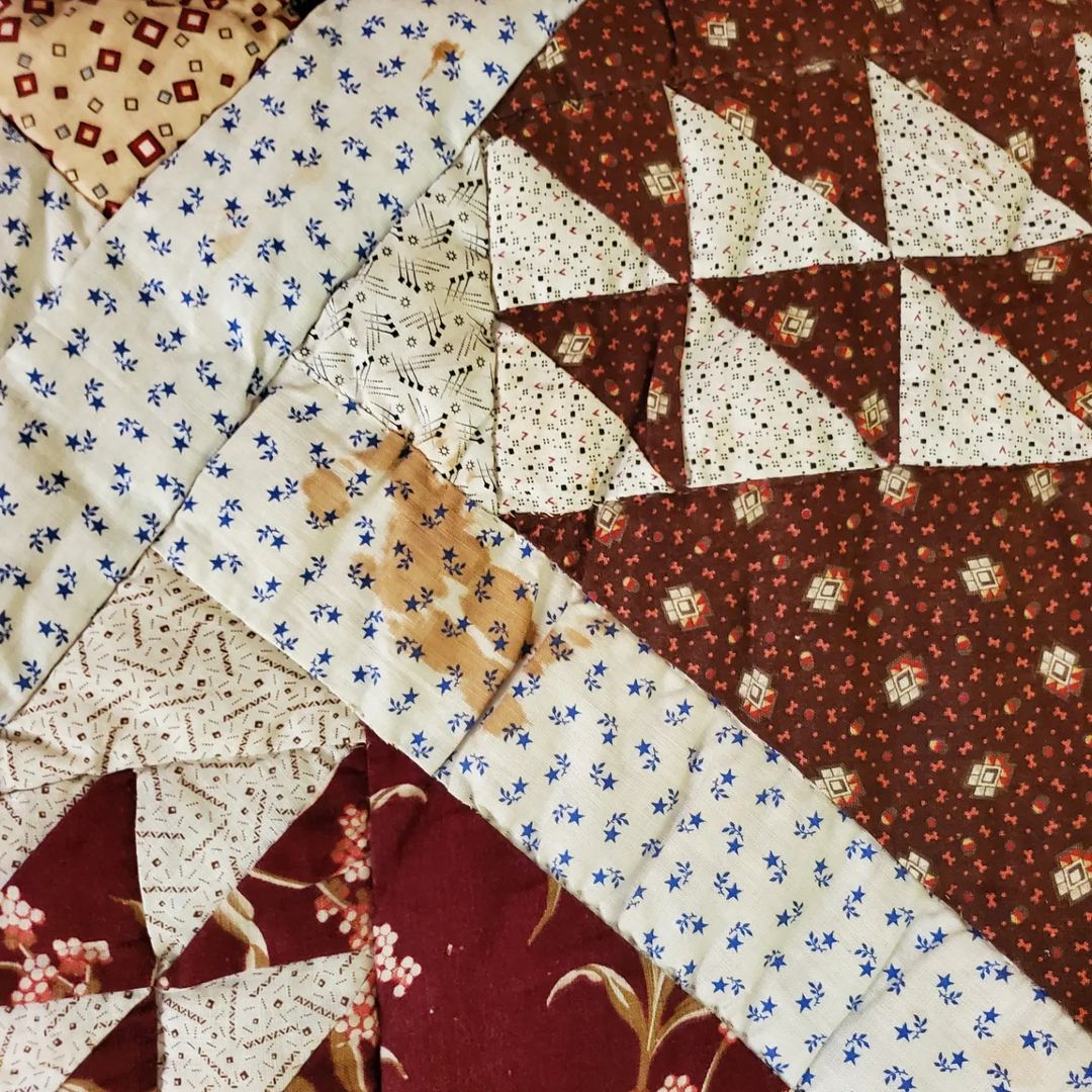 "Take your breath away" Antique Quilt