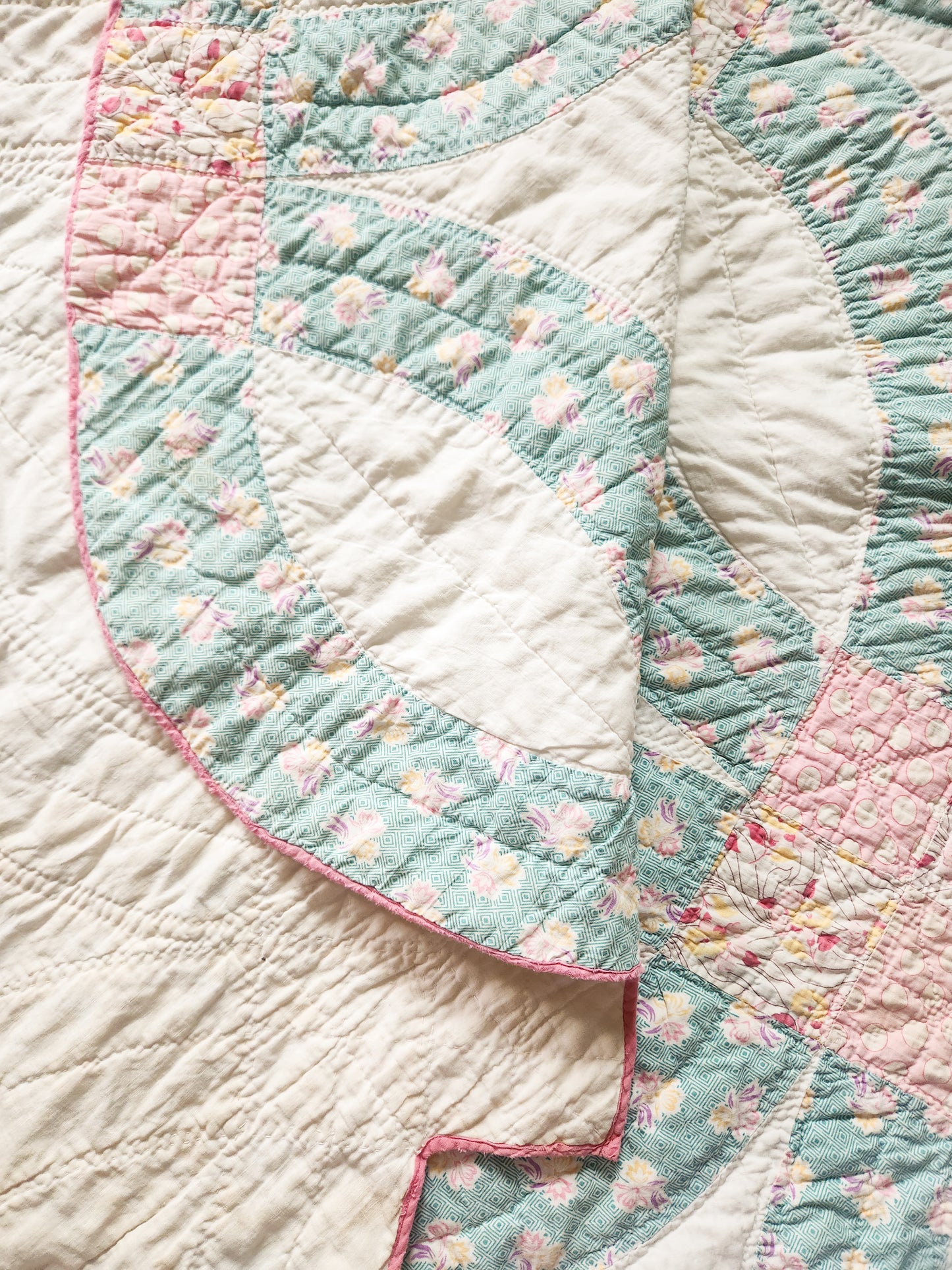 Vintage Wedding Rings Quilt c1930