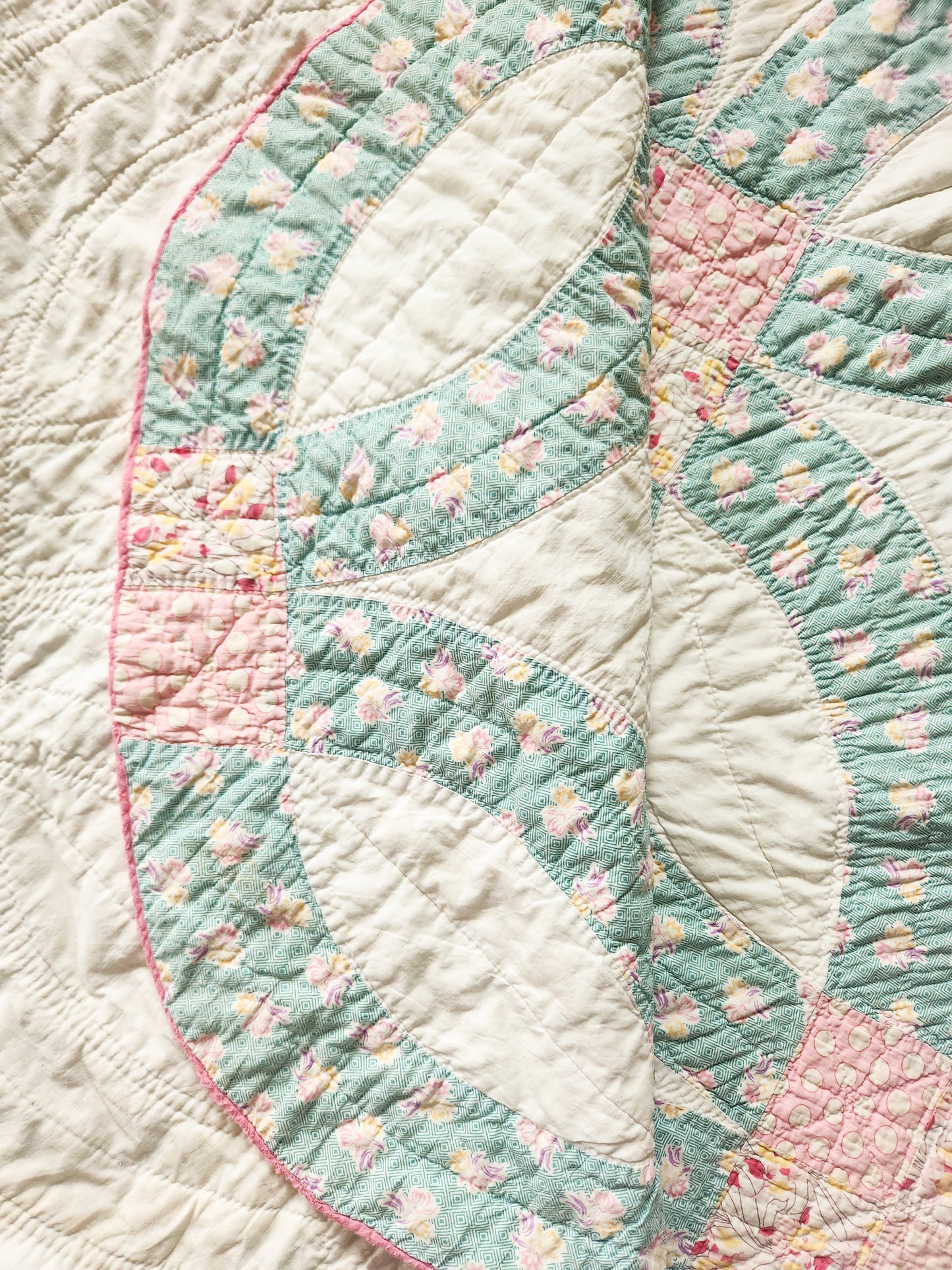 Vintage Wedding Rings Quilt c1930