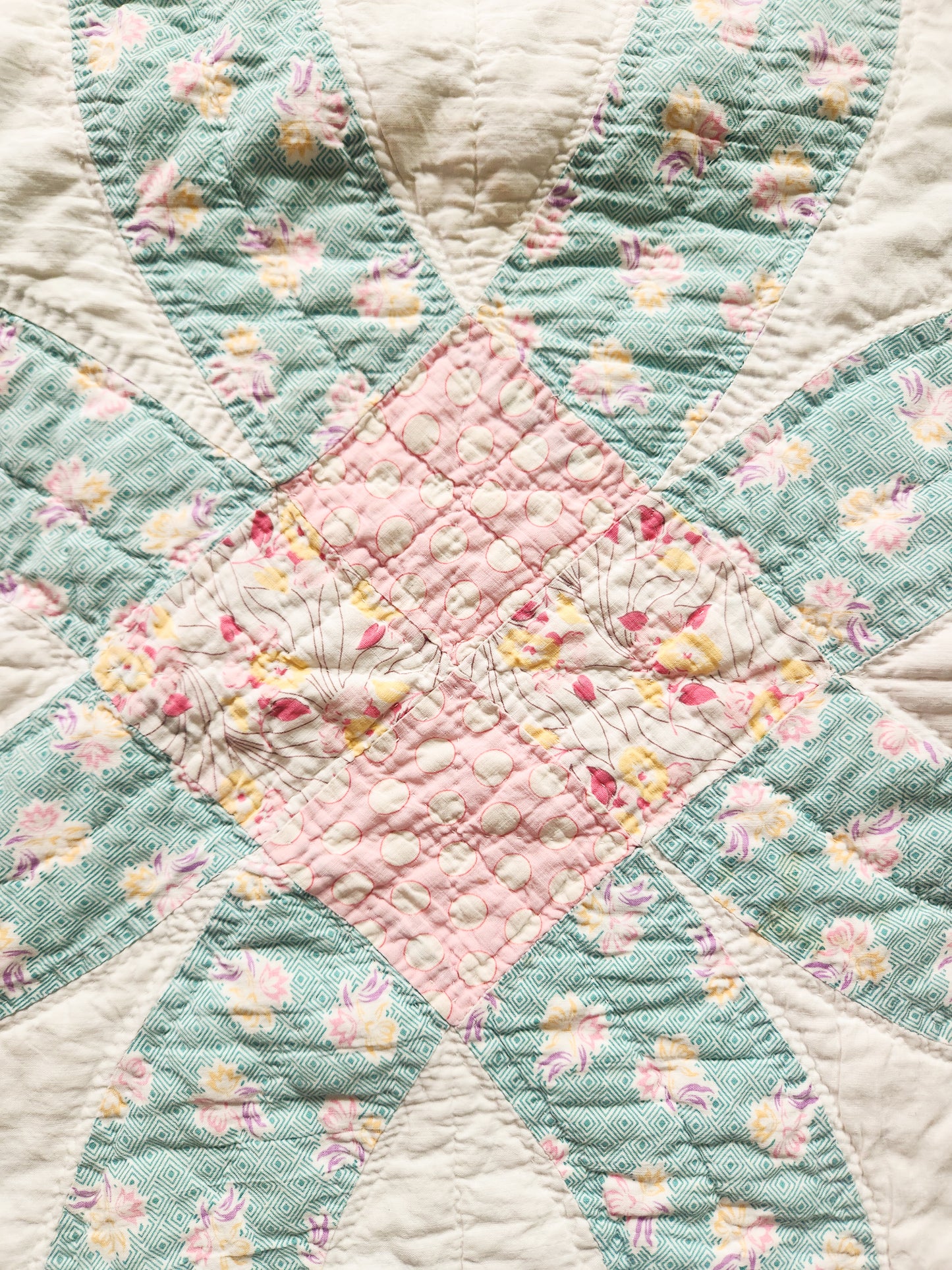 Vintage Wedding Rings Quilt c1930