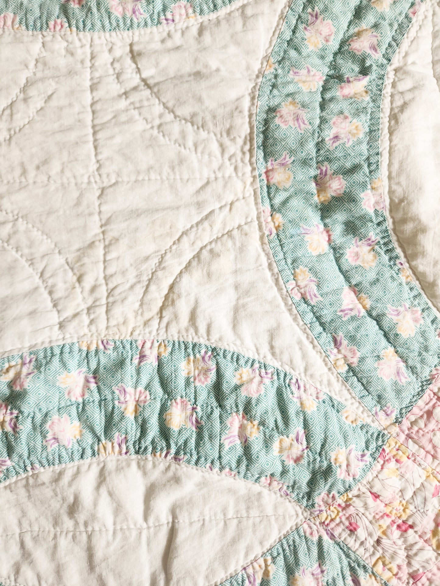 Vintage Wedding Rings Quilt c1930