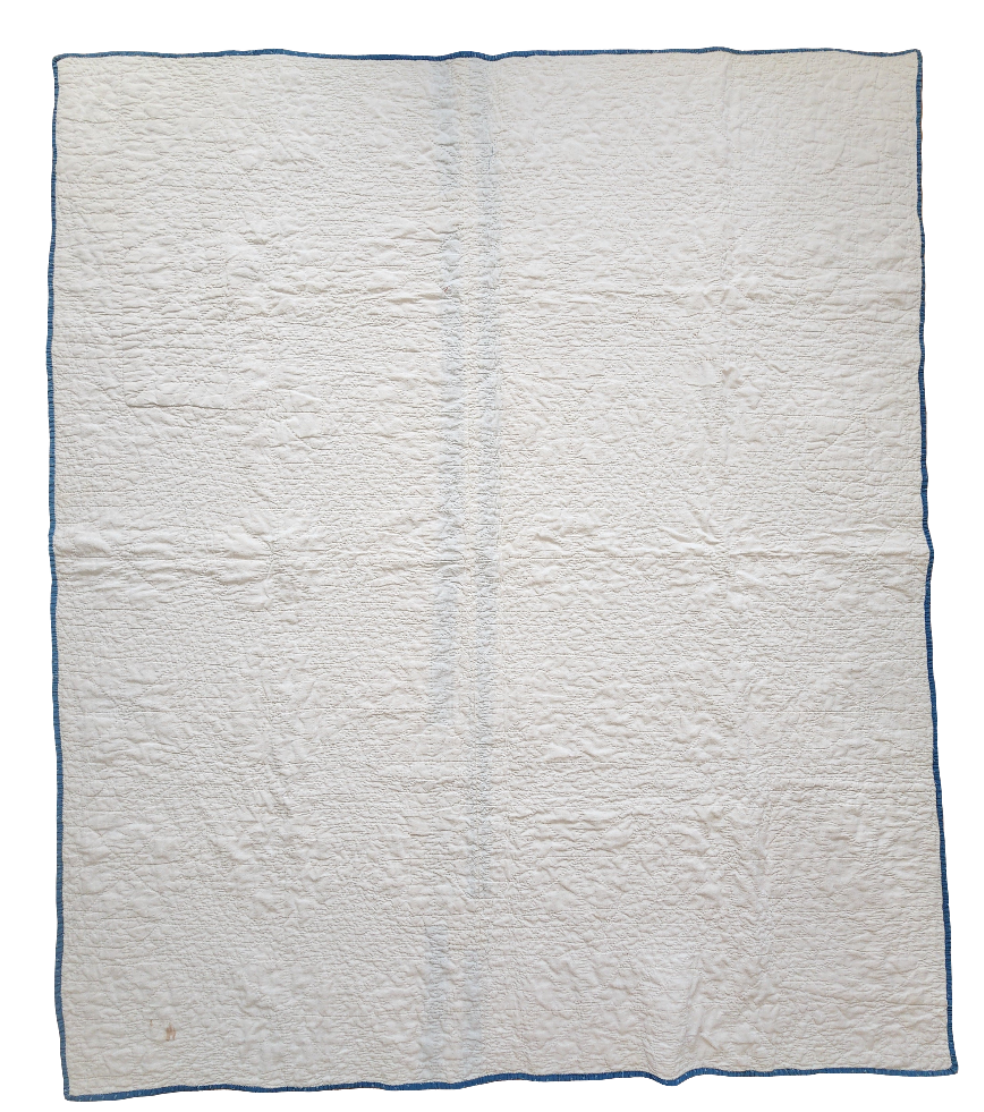 Antique Eight Point Star Patchwork Quilt c1880