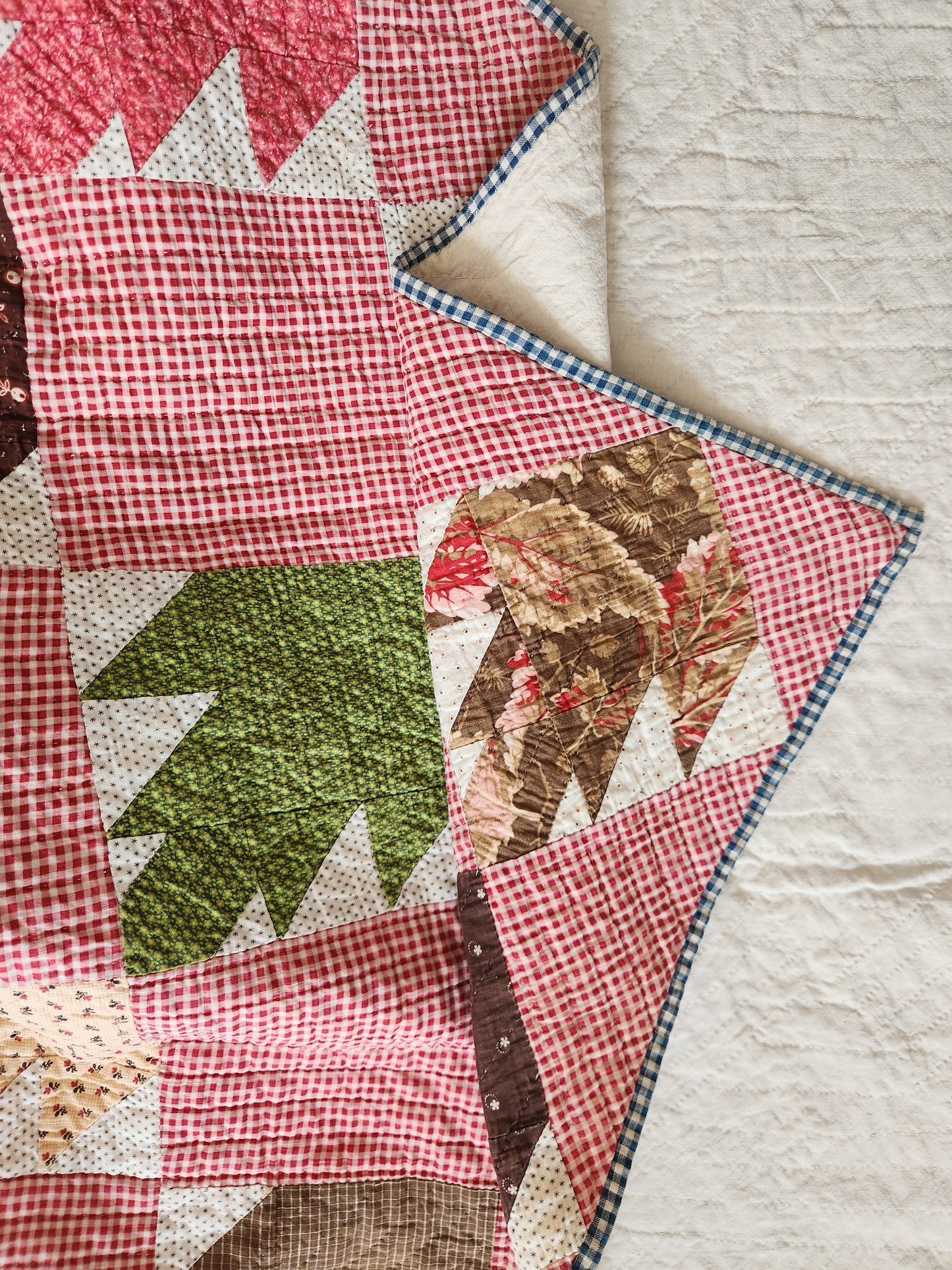 Antique Patchwork Quilt c1870