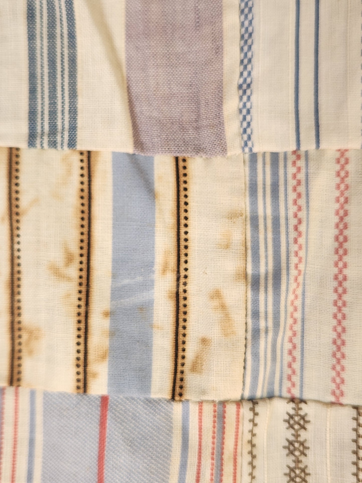 Salesman’s Samples Quilt Top