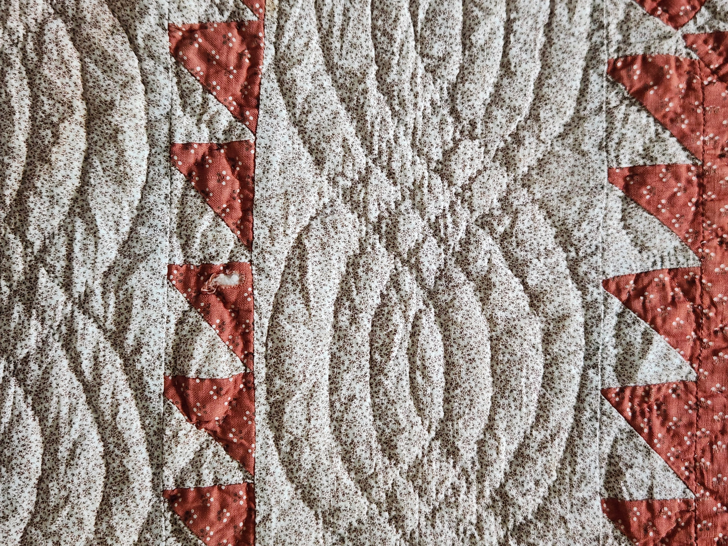 Antique Sawtooth Quilt