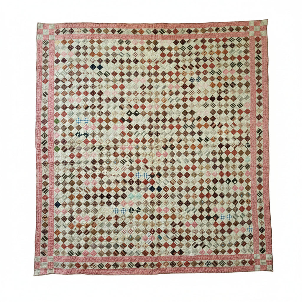 Antique Patchwork Quilt c1880