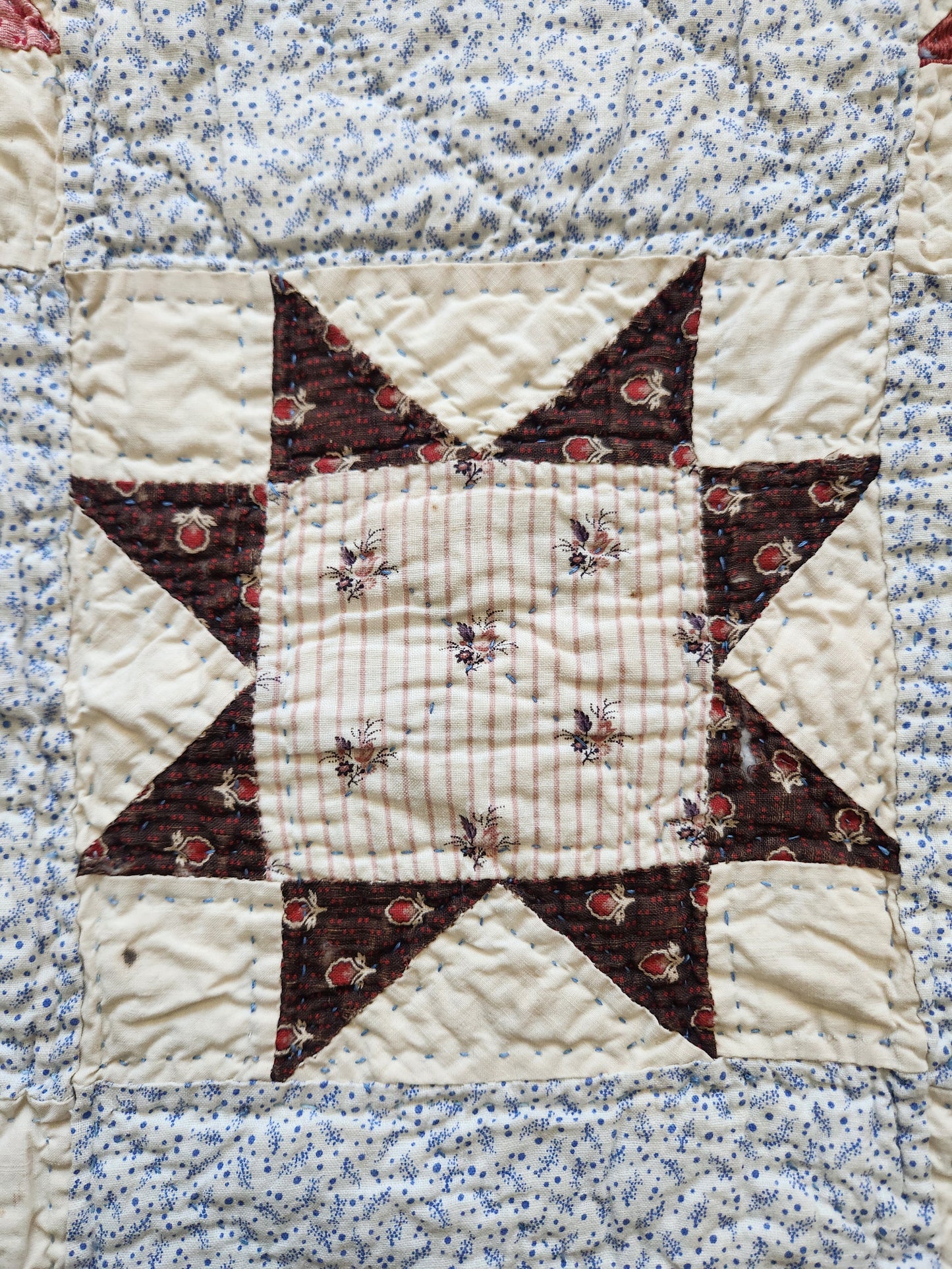 Antique Evening Star Quilt