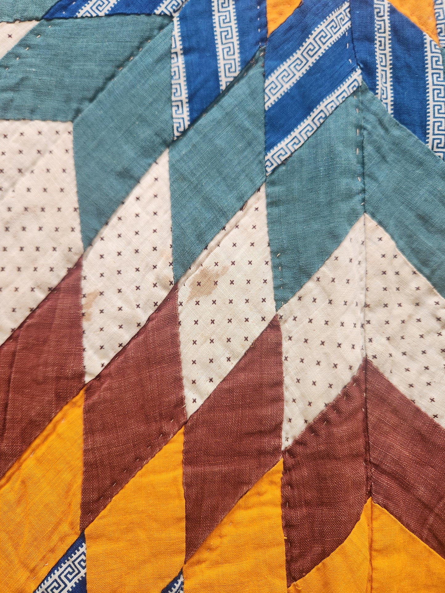 Vintage Lone Star Quilt c1920