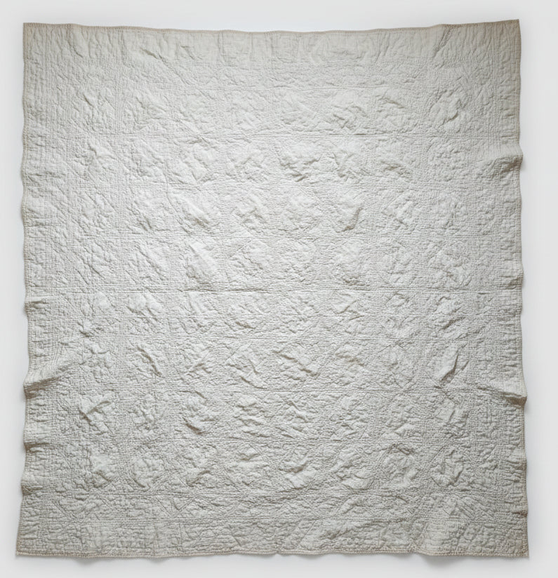 Antique Square in a Square Patchwork Quilt c1900