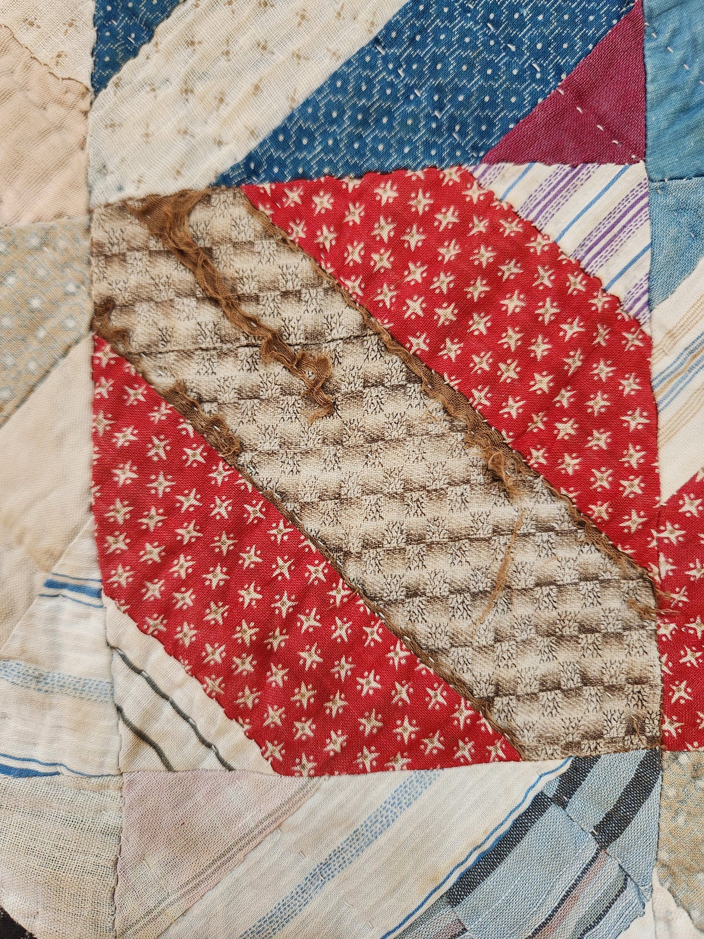 Antique String Quilt c1900