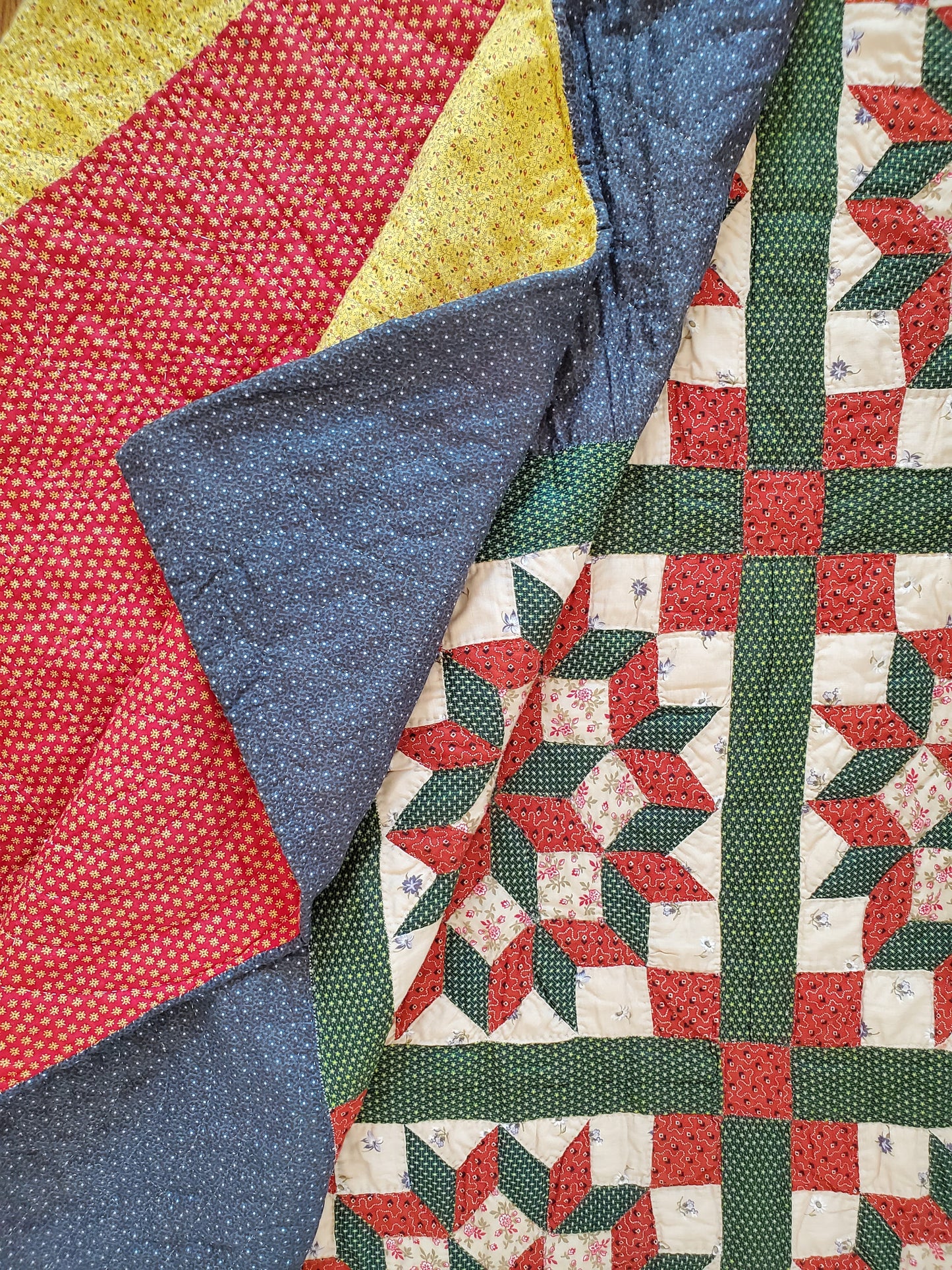 Antique Carpenter's Star Quilt