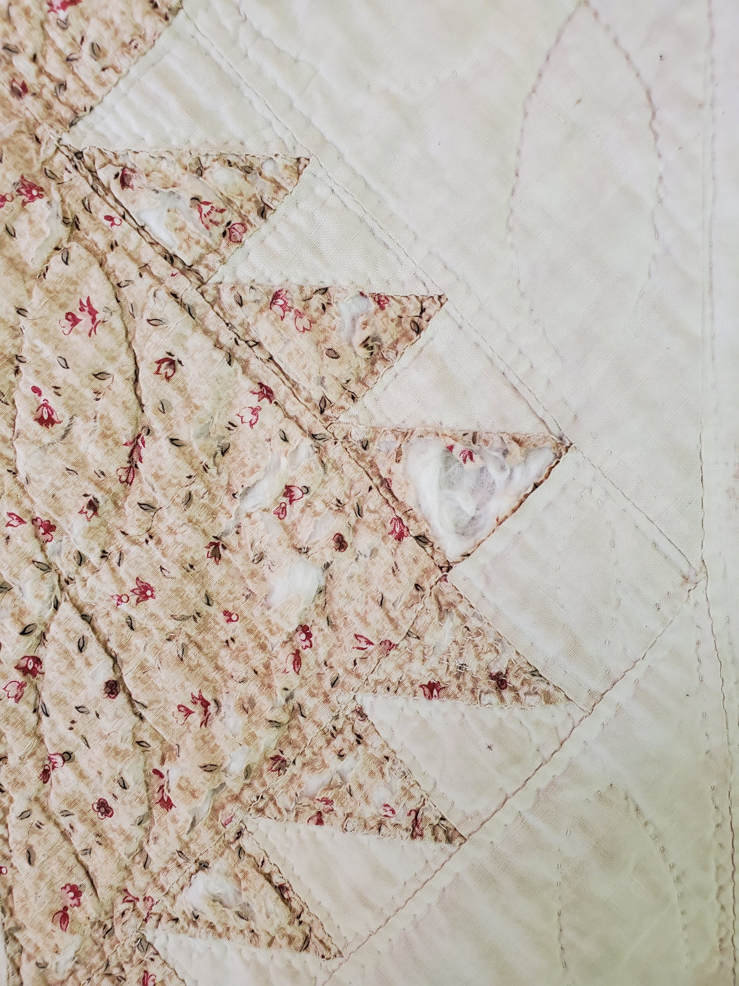 Antique Sawtooth Quilt, 1851
