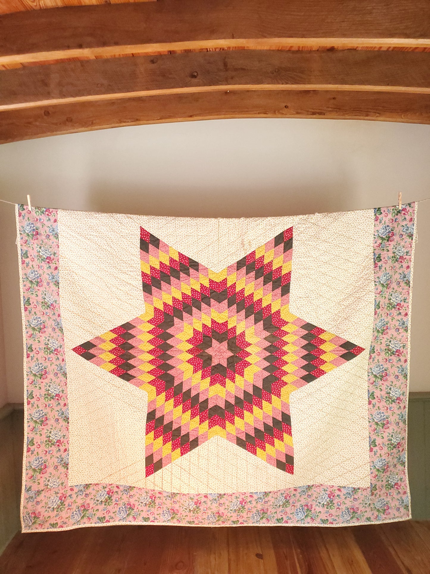 Vintage Lone Star Quilt