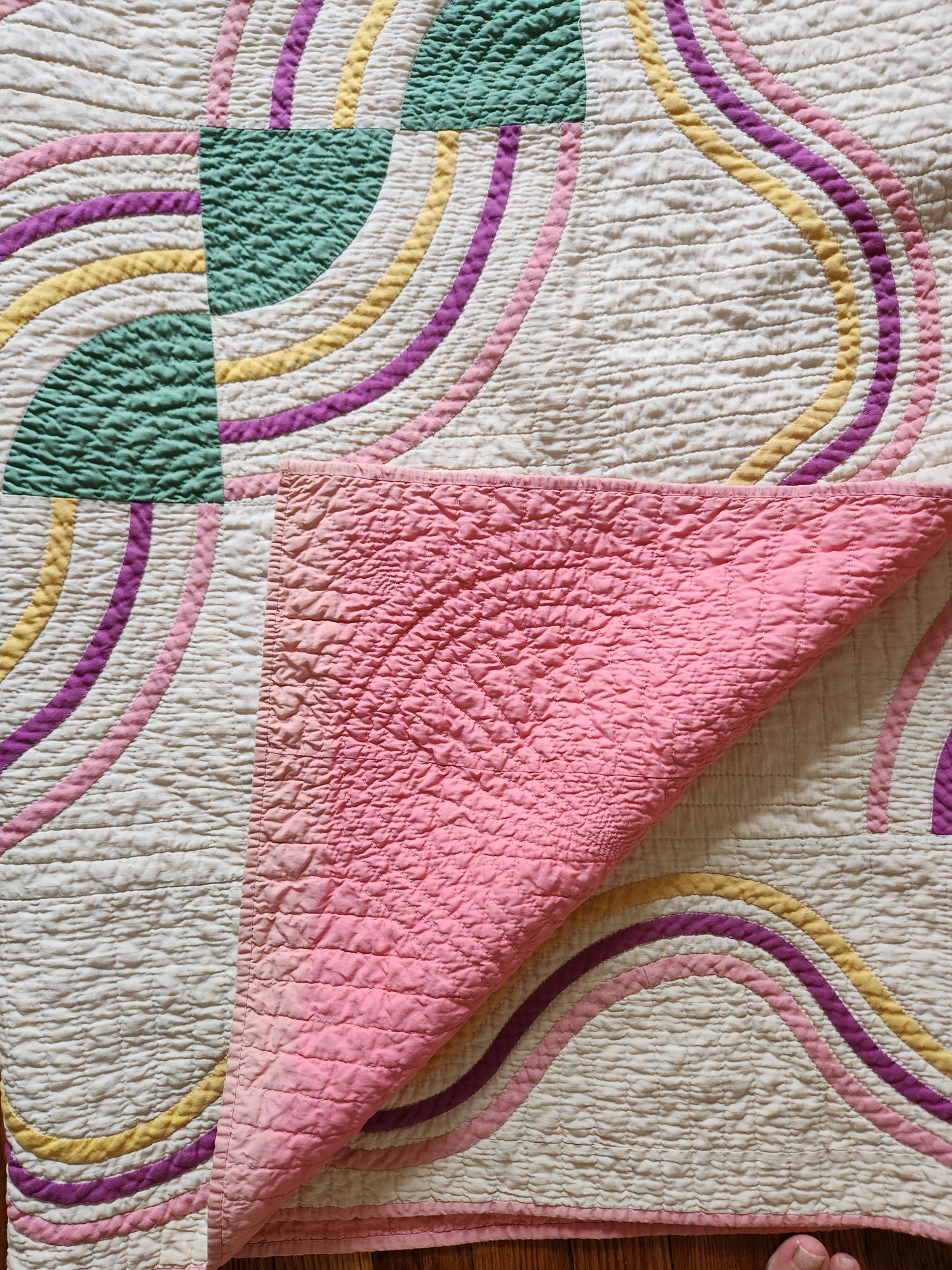 Vintage Fans Quilt c1930