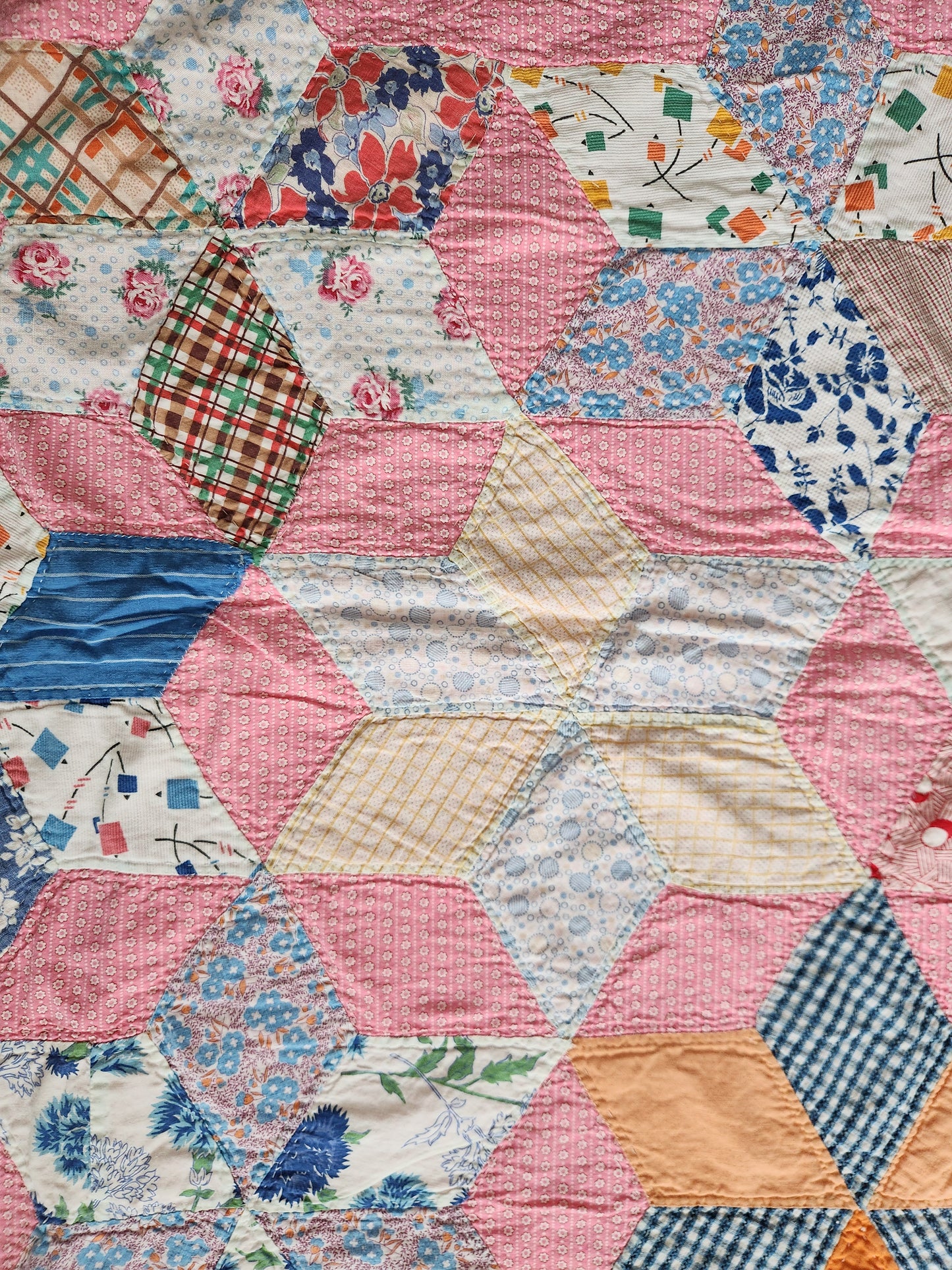 Vintage Stars Quilt c1950