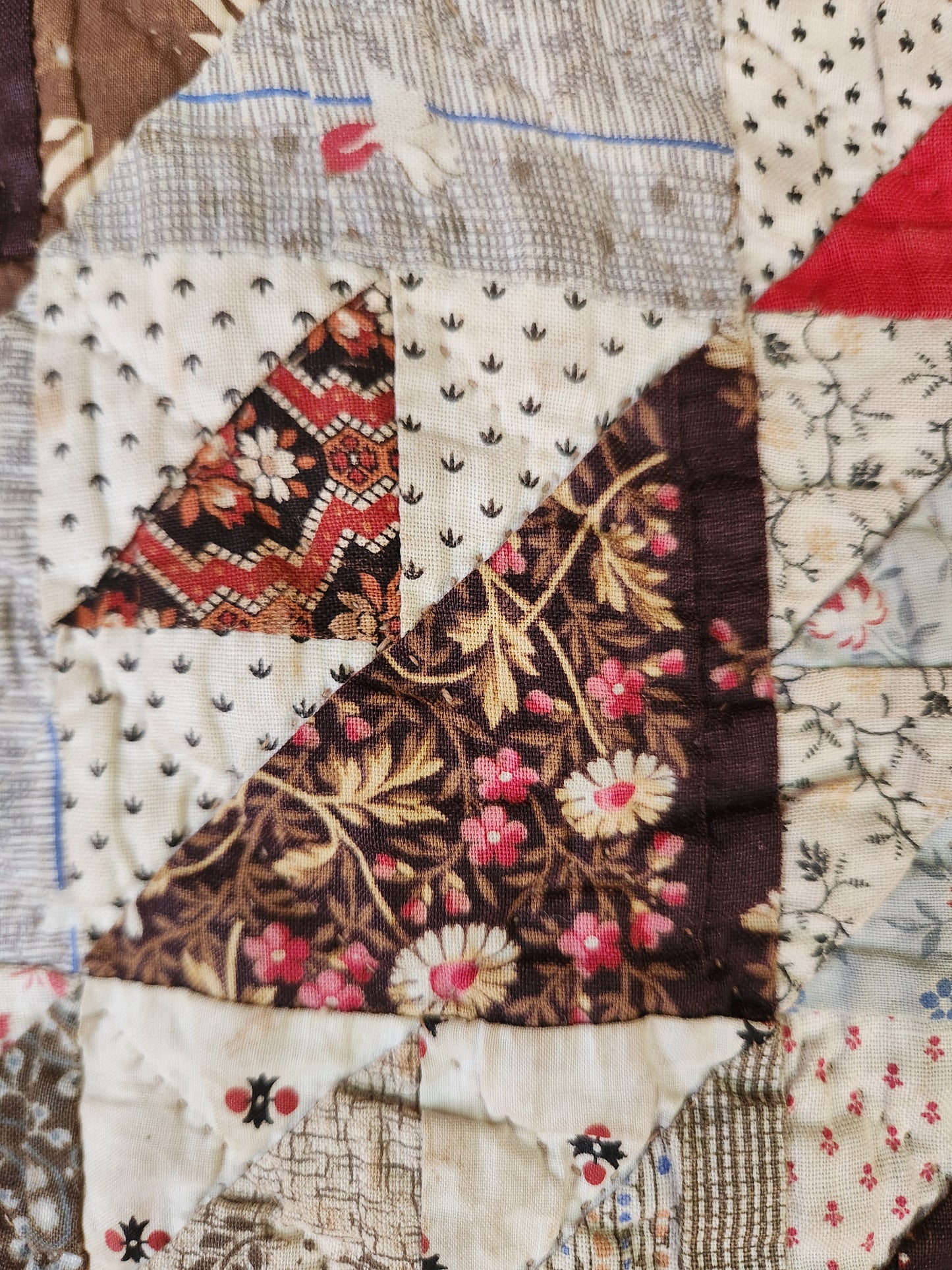 Antique Crib Quilt c1880