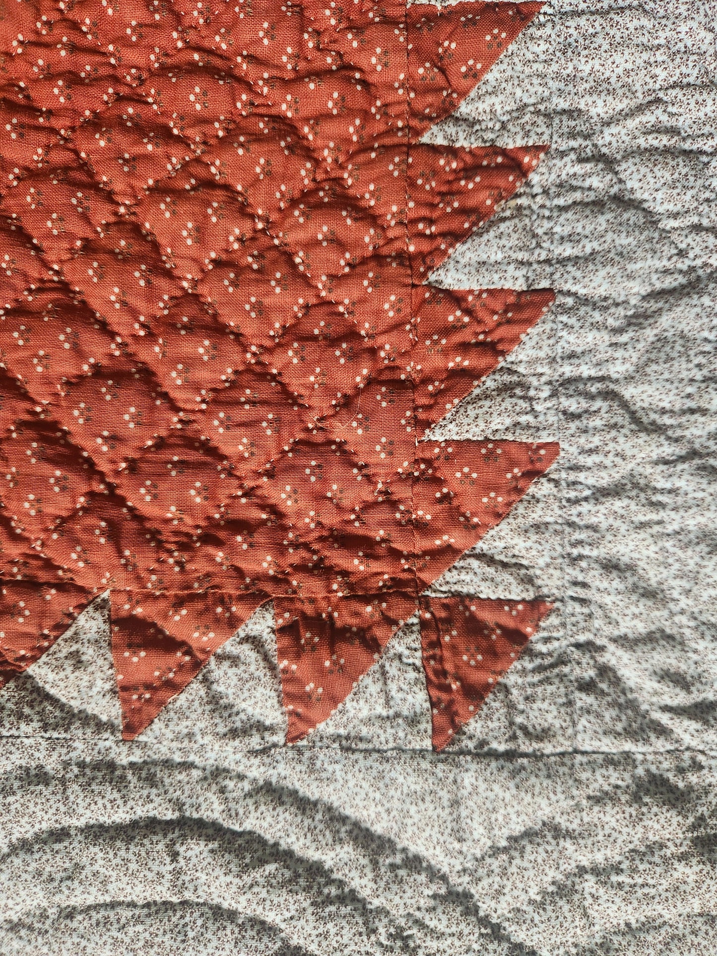 Antique Sawtooth Quilt