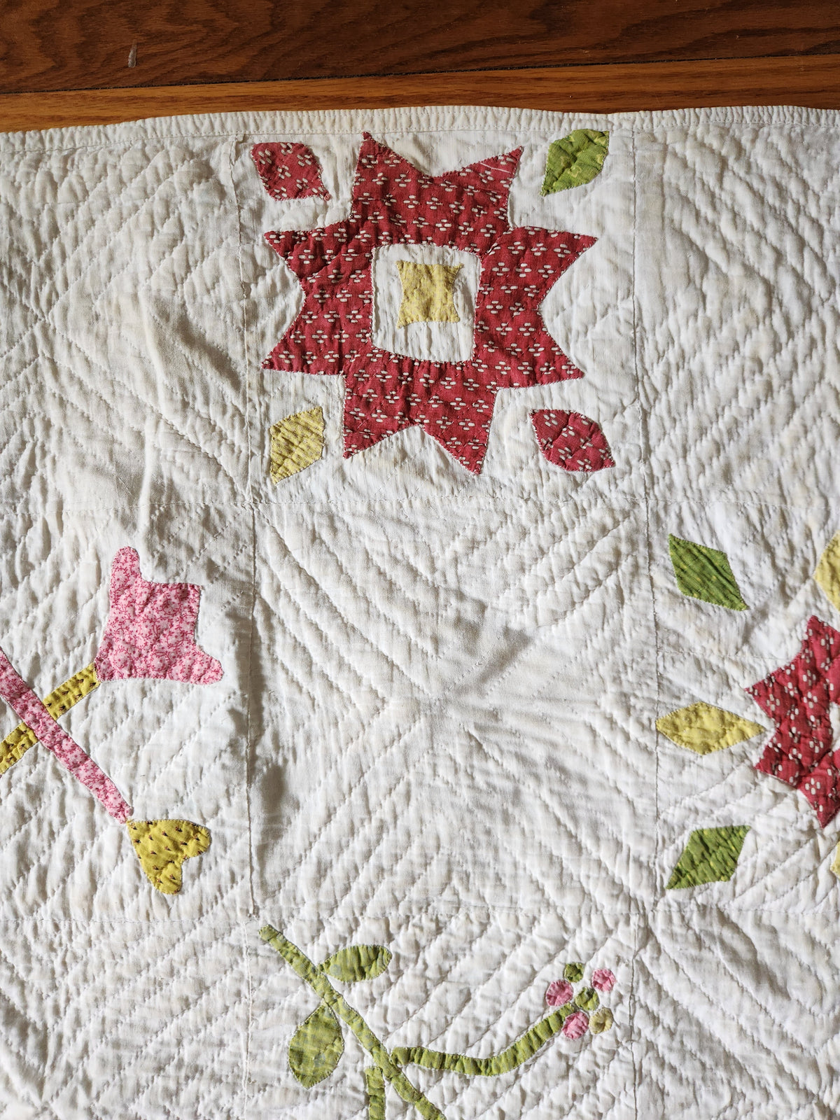 Antique Applique Quilt c1870